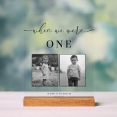 エレガモダンントウェディングエイジテーブル番号 アクリルサイン (ニュートラル)