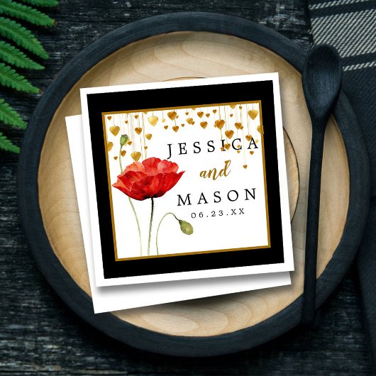 エレガモダンントウェディングカクテルナプキンス スタンダードカクテルナプキン