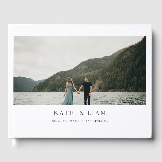 エレガモダンントウェディングゲストブック ゲストブック (正面)