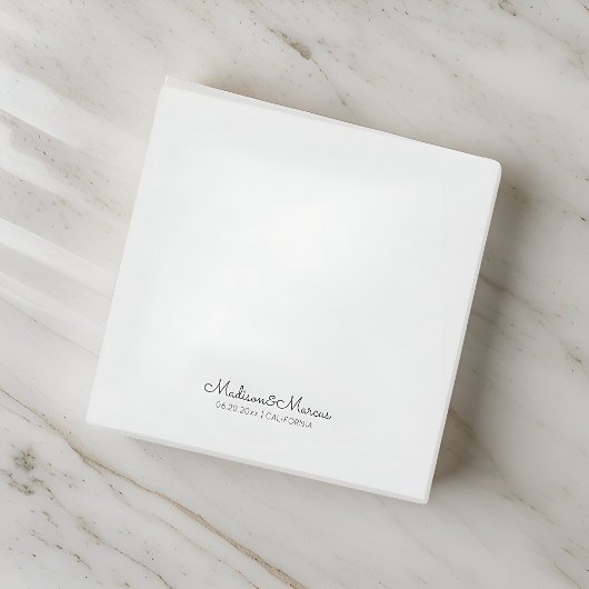 エレガモダンントウェディングタイポグラフィ ポストイット