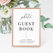 エレガモダンントウェディングフォトゲストブックサイン
