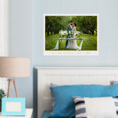 エレガモダンントウェディングフォト金ゴールド 箔ポスター (インサイチュ (寝室))