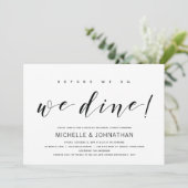 エレガモダンントウェディングリハーサル招待状 招待状 (スタンド正面)