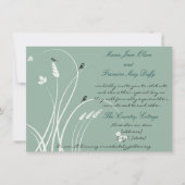 エレガモダンントウェディング招待状 招待状 (正面)