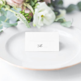 エレガモダンントウェディング空白の座席表 プレイスカード