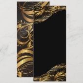 エレガモダンント結婚式 プログラム (正面/裏面)