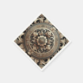 エレガンザモデルナファンシーバロック模様 スタンダードカクテルナプキン (角)