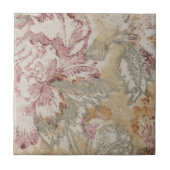 エレガンスが解き放たれた:ヴィンテージフローラセラミックタイル タイル (正面)