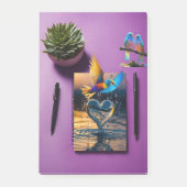 「エレガンスが解き放たれ素晴らした：ノートブック&ペンセット ポストイット (正面)