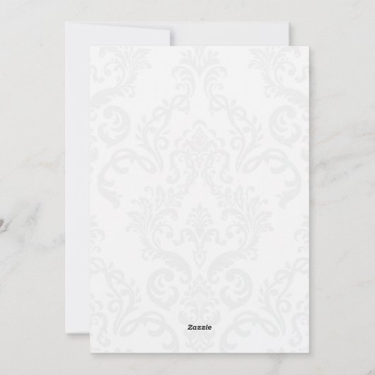 エレガンスに祝う：白と緑のミニマルスタイル シーズンカード (裏面)