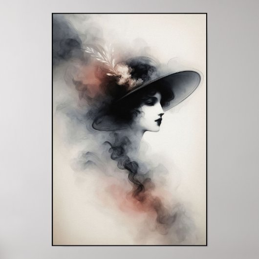 エレガンスのヴィンテージ ポスター (正面)