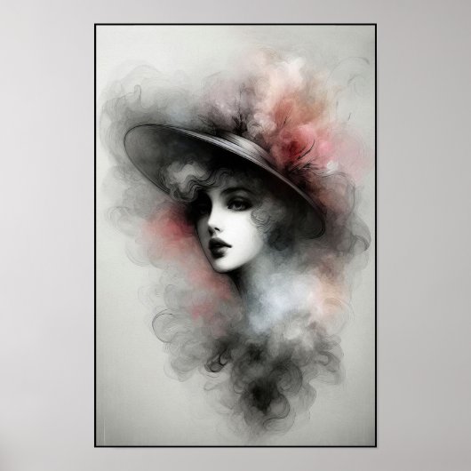 エレガンスのヴィンテージ ポスター (正面)