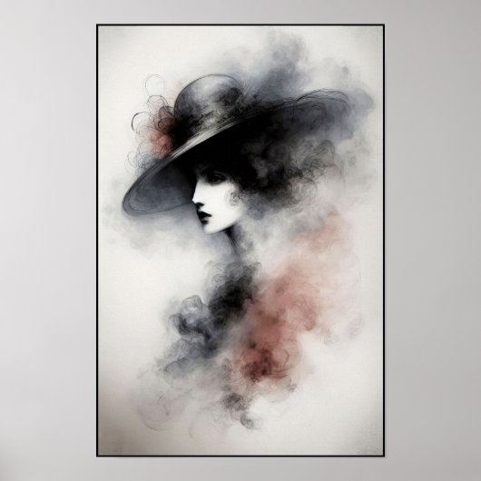 エレガンスのヴィンテージ ポスター (正面)