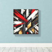 エレガンスの強化 キャンバスプリント (インサイチュ (ウッドフロア))