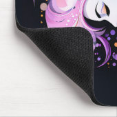 「エレガンスの本質」女性美しい マウスパッド (コーナー)