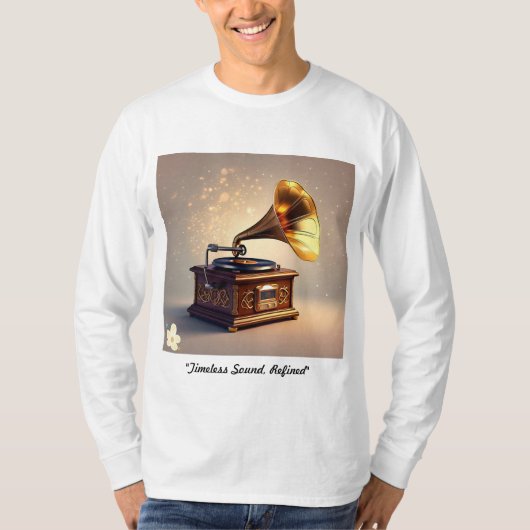 "エレガンスの残響" Tシャツ (正面)