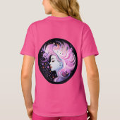 "エレガンスの精髄" 女性の美 Tシャツ (裏面)