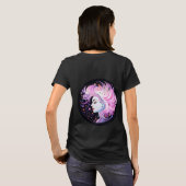 "エレガンスの精髄" 女性の美 Tシャツ (裏面フル)