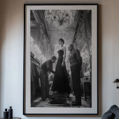 エレガンスの芸術:オートクチュールフィッティクラシックング ポスター