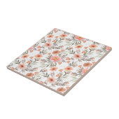 エレガンスを受け入れる：ピンクボホフローラ タイル (側面)