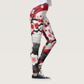 エレガンスを受け入れ日本の:さくらんぼブロッサムレギンス レギンス (右)