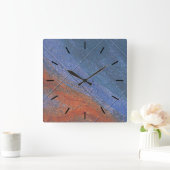 エレガンスを受け入最高のれ：ウォールクロック スクエア壁時計 (ホーム)