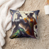 エレガンスインザガーデンオブウィムシー装飾用クッション クッション (ブランケット)