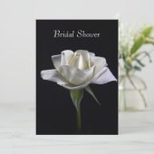 エレガンスインホワイトブライダルシャワー 招待状 (スタンド正面)