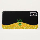 エレガンスクラシックインブラック Case-Mate iPhoneケース (裏面(横))