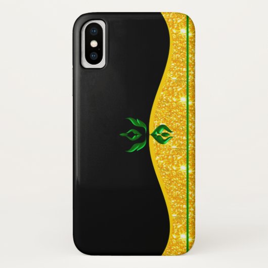 エレガンスクラシックインブラック Case-Mate iPhoneケース (裏面)