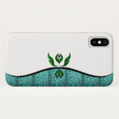 エレガンスクラシックインブルー Case-Mate iPhoneケース (裏面(横))