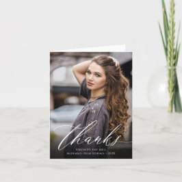 エレガンスクラシック卒業写真 サンキューカード