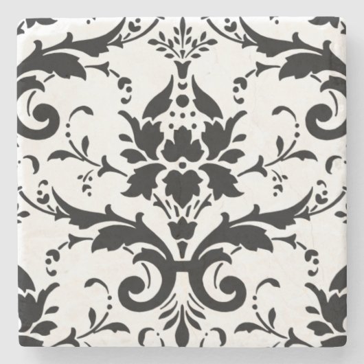 エレガンスシンプルマーブルストーンコースター ストーンコースター (正面)