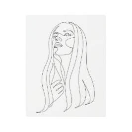 エレガンスシンプル メタルプリント