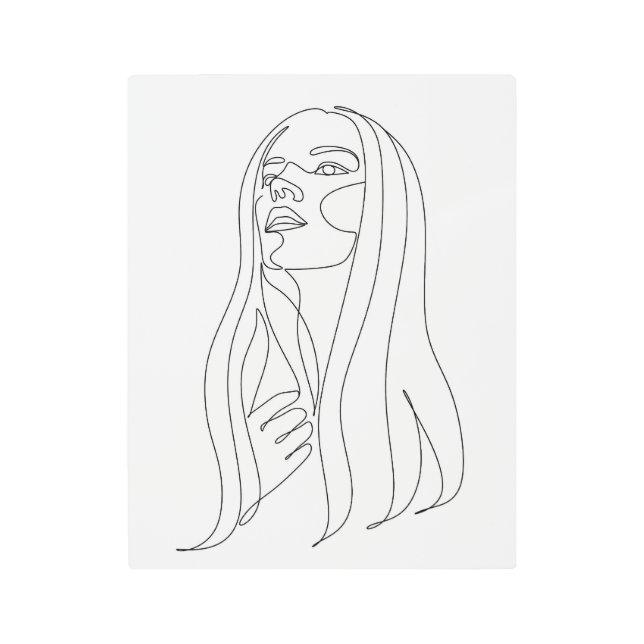 エレガンスシンプル メタルプリント (正面)