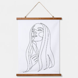 エレガンスシンプル 吊り下げ型タペストリー