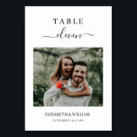 エレガンススクリプト結婚写真のカスタム表番号 テーブルナンバー<br><div class="desc">そしてエレガントモダンモダンデザインエレガンススクリプトの写真のカスタム表の番号あなたのテキストで印刷し、あなたのカートに各テーブル番号カードを1つずつ追加することができる番号。このクリックテンプレートを修正するにはカスタマイズ、「IT」ボタンをクリックし、デザインツールを使用して下さい。このデザインに一致する他の製品については、グラフィックアートデザインストアをご覧ください。</div>