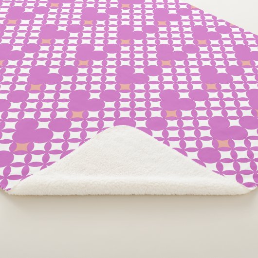 エレガンススターリーパターンシャーパブランケットのTouch シェルパブランケット (3/4)