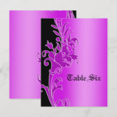 エレガンステーブル番号カード ポストカード (正面/裏面)