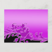 エレガンステーブル番号カード ポストカード (裏面)