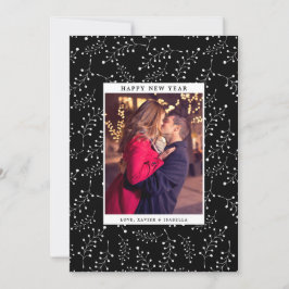 エレガンスニューイヤーフォトホリデー シーズンカード