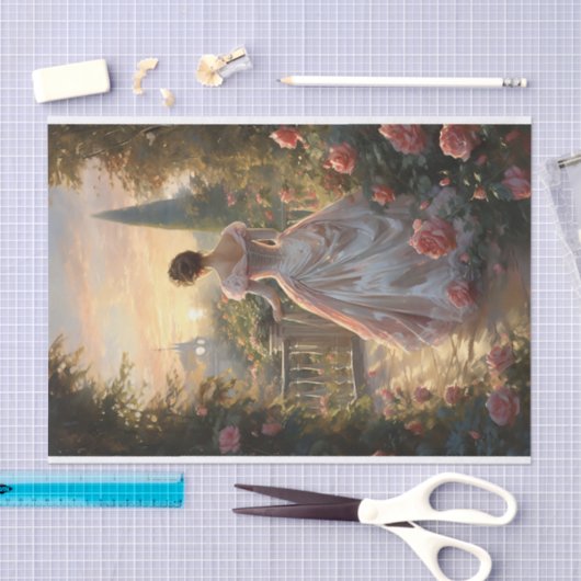 エレガンスビクトリアンガーデンウォーク 薄葉紙 (クラフト)