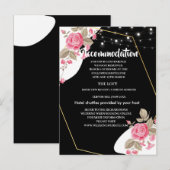 エレガンスピモダンンクフローラストリングリアコモデーション 案内ポストカード (正面/裏面)