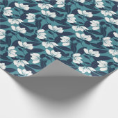 エレガンスフローラ:抽象芸術背景デザイン ラッピングペーパー (角)