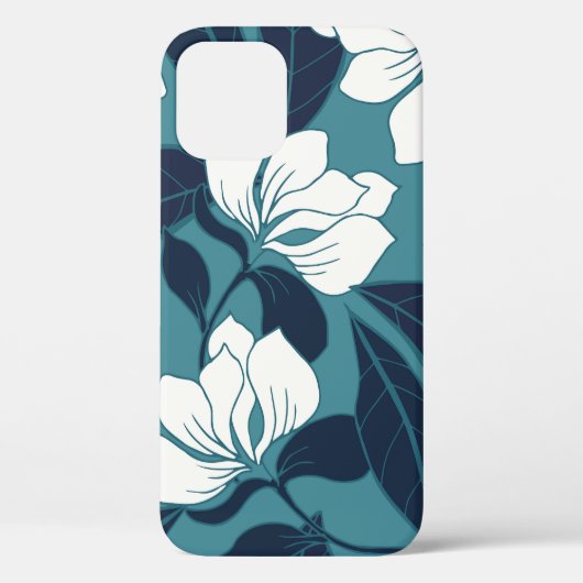 エレガンスフローラ:抽象芸術背景デザイン Case-Mate iPhoneケース (裏面)