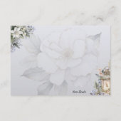 エレガンスベーシック空白のレシピカード エンクロージャーカード (裏面)