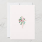 エレガンスモダンガールズバプテスマ招待状 招待状 (裏面)