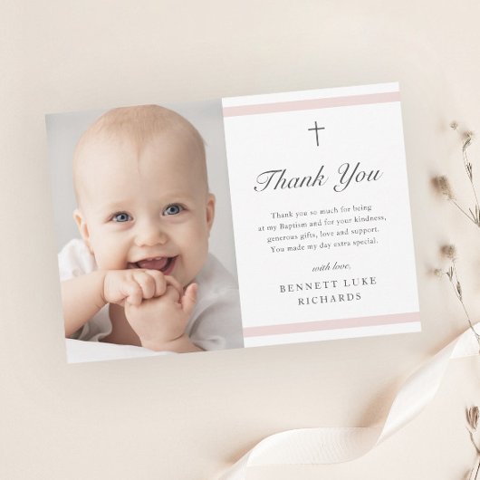 エレガンスモダンガールズバプテスマ サンキューカード