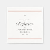 エレガンスモダンガールズバプテスマ スタンダードカクテルナプキン (正面)