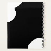 エレガンスモダンピンクフローラ列ウェディングプランナー プランナー手帳 (裏面)